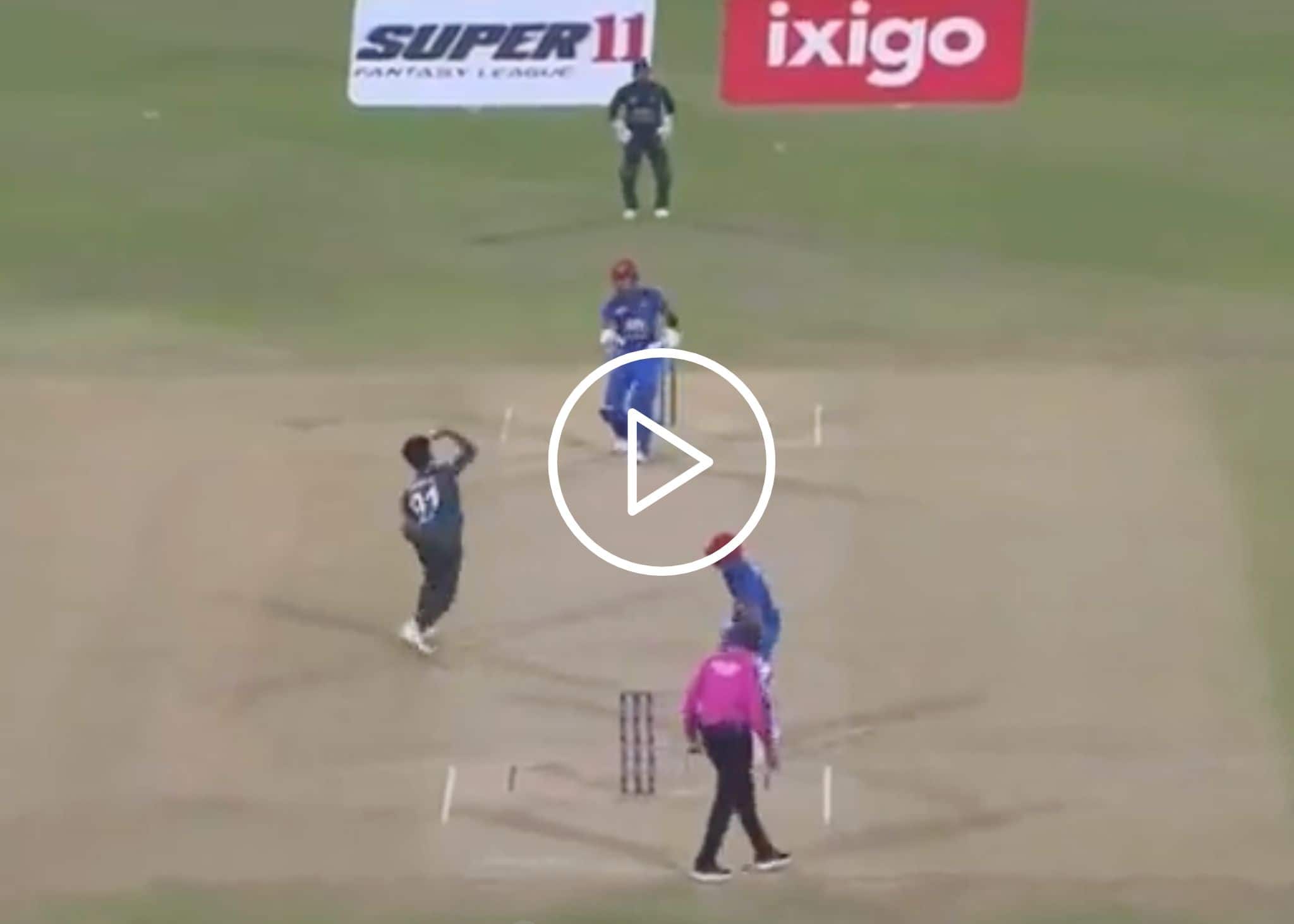 [Watch] Ugly Fight Between Rahmat Shah & Hasan Mahmud In Asia Cup Game